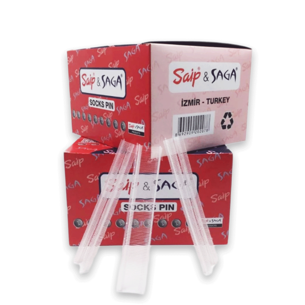 Saip Micro Standart Çorap Kılçıkları (10.000Adet/Kutu)