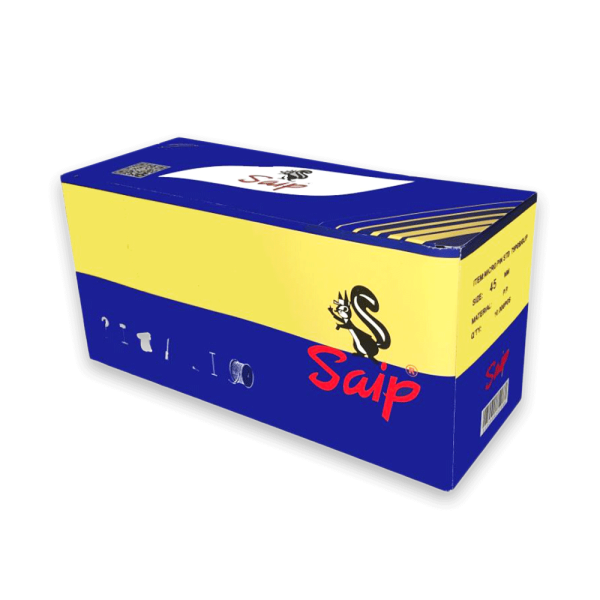 Saip Micro Standart Şeffaf Kılçık FUSP (10.000 Adet/Kutu) - Made in Taiwan