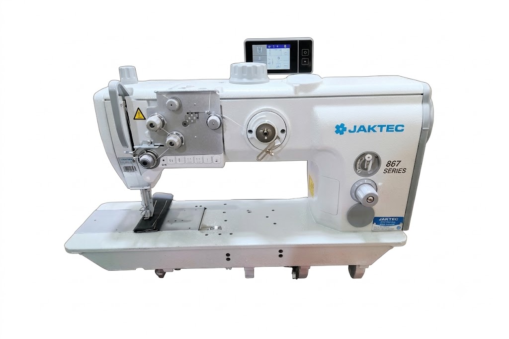 JAKTEC ÇİFT PABUÇ DİKİŞ MAKİNESİ OTO. - TEK İĞNE