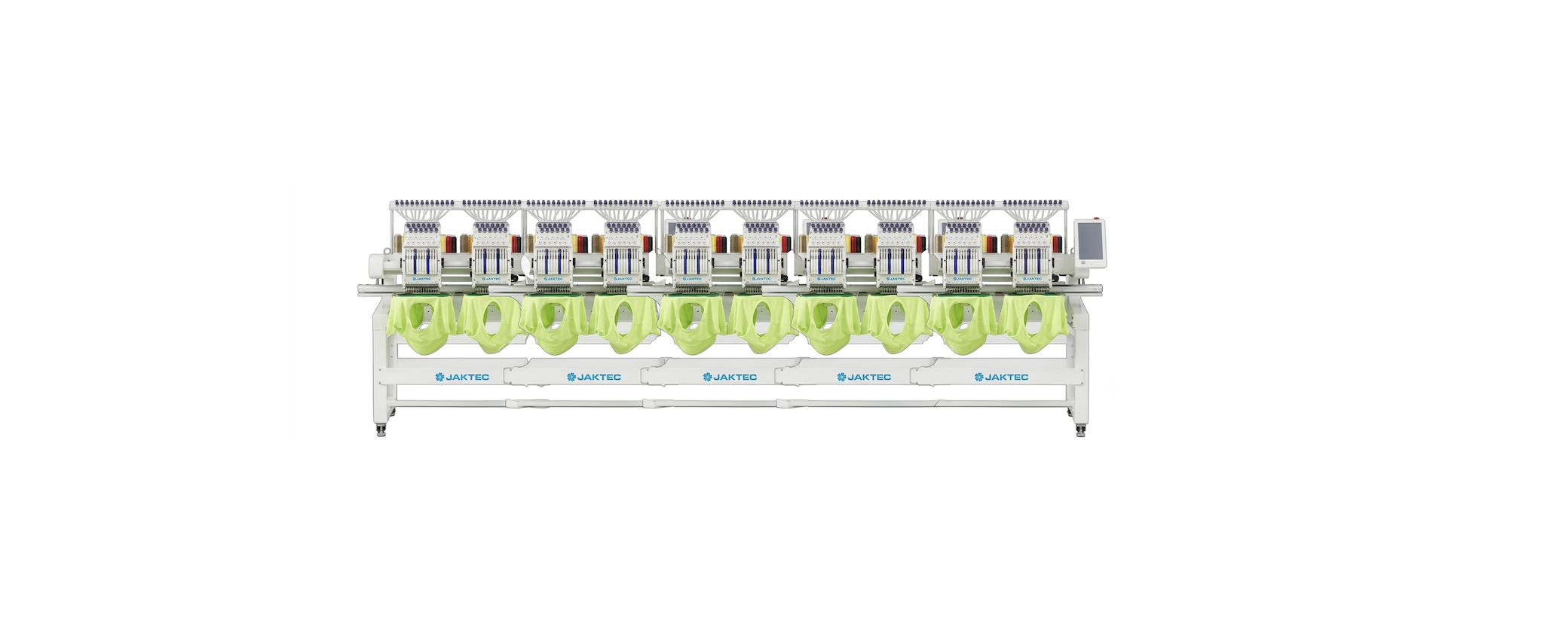 JAKTEC 12 İĞNE 10 KAFA NAKIŞ MAKİNESİ